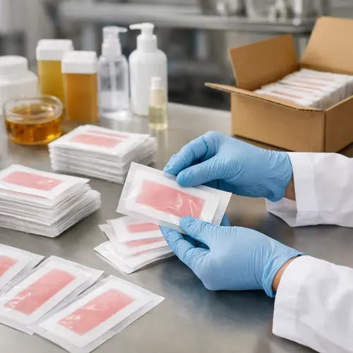 Quality inspection of private label wax strip pouches and release liners