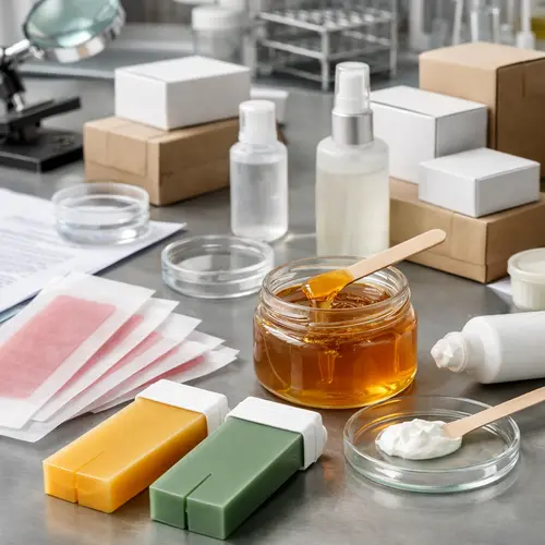 Wax strip packaging and roll-on wax cartridge leakage inspection