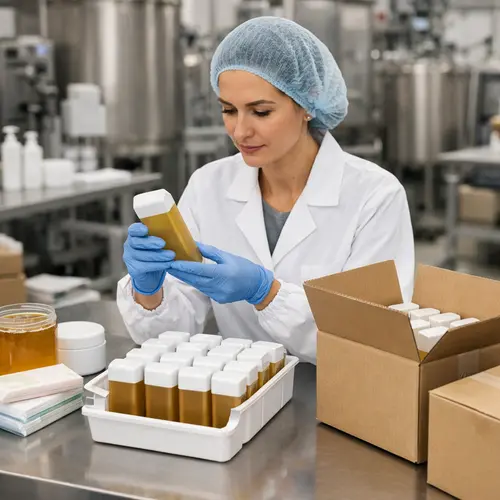 QC inspection of roll-on wax cartridges for leakage and packaging deformation