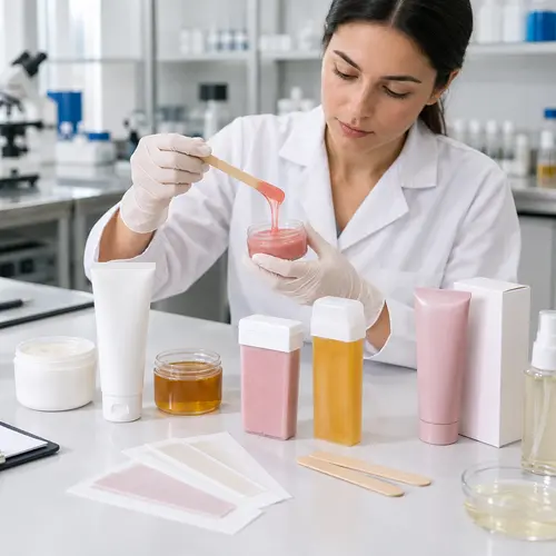 Hair removal product quality control and packaging compatibility review