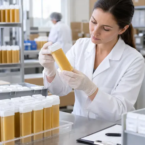 Roll-on wax cartridge leakage and deformation inspection before shipment
