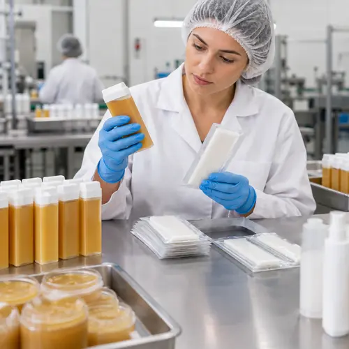 Roll-on wax cartridge leakage check and wax strip packaging QC inspection