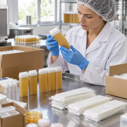 Hair removal packaging QC inspection for cartridge leakage and deformation