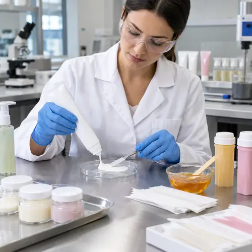 Depilatory cream sample review and tube packaging compatibility check