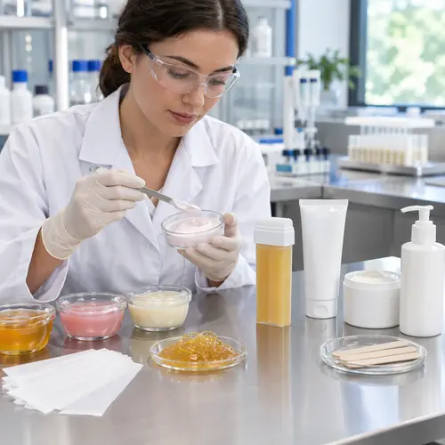 Lab review of depilatory cream texture, wax consistency, and roll-on cartridge leakage
