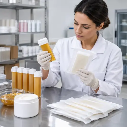 QC inspection of roll-on wax cartridges and wax strip packaging
