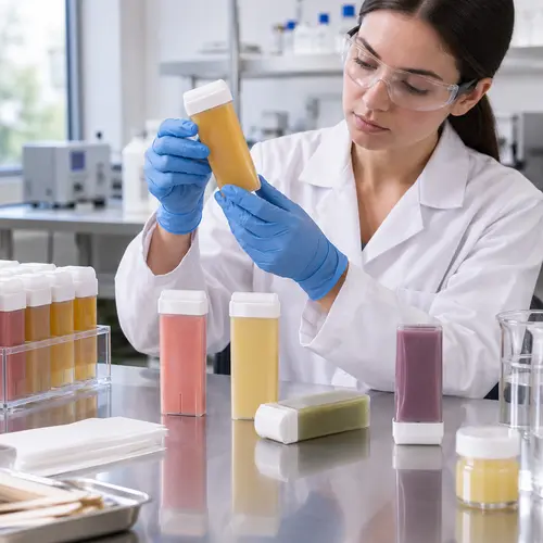 Roll-on wax cartridge leakage check during packaging compatibility testing