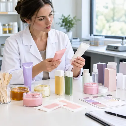 Depilatory cream and wax sample packaging compatibility review