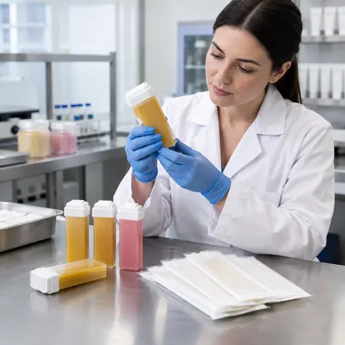 Roll-on wax cartridge leakage and wax strip packaging inspection