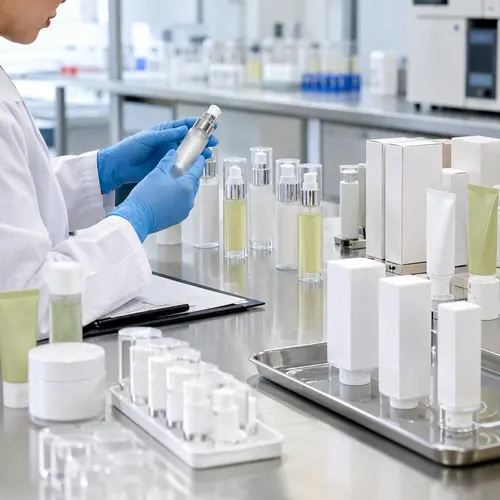 Aftercare kit packaging and hair removal serum leakage check