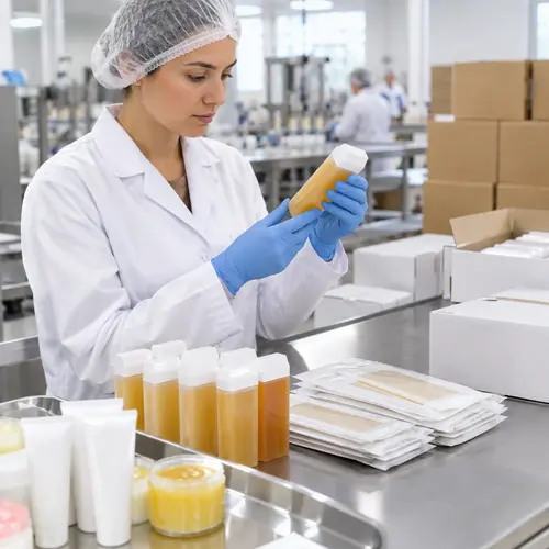 QC inspection of roll-on wax cartridges and wax strip packaging