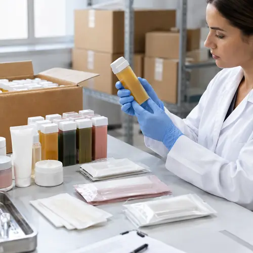 Quality-control inspection of roll-on wax cartridges and hair-removal packaging