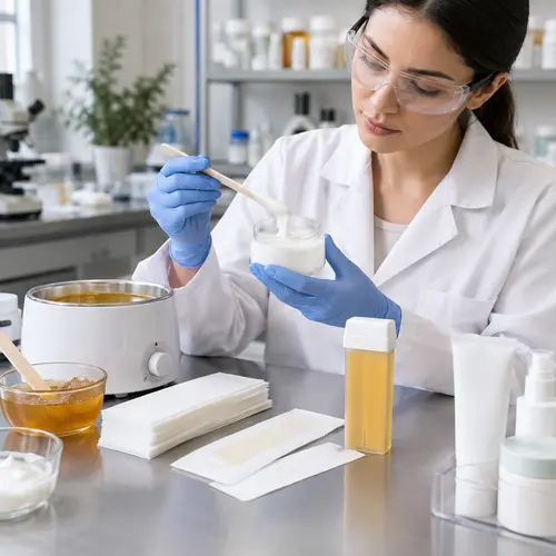 Lab review of depilatory cream texture, wax strip adhesion, and roll-on wax cartridge