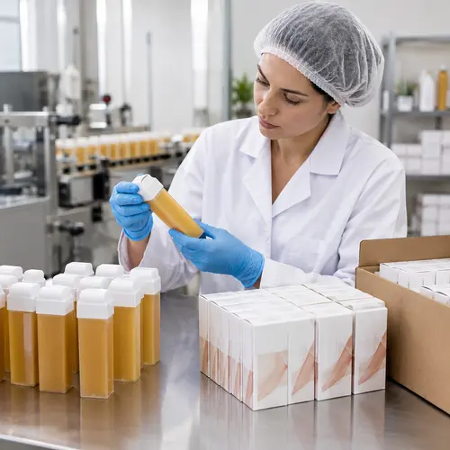 Quality control inspection of roll-on wax cartridges and wax strip packaging