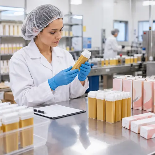 Quality-control inspection of roll-on wax cartridges and packaging
