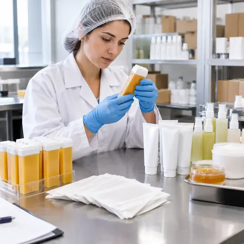 Hair removal packaging compatibility and leakage inspection during quality control