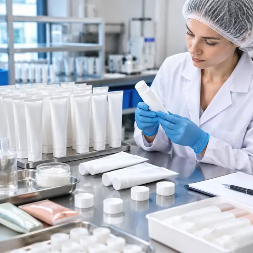 Lab stability review of filled hair removal cream tubes