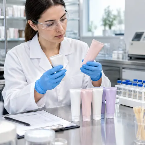 Depilatory cream sample review in final tube packaging