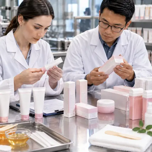 Depilatory cream artwork and packaging quality inspection