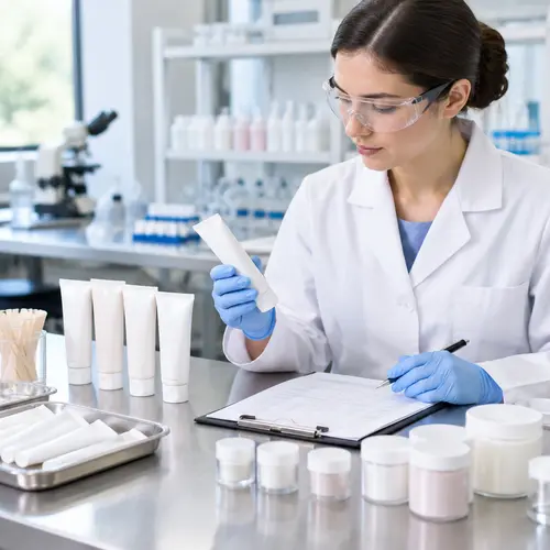 Depilatory cream sample review for OEM formula and packaging approval
