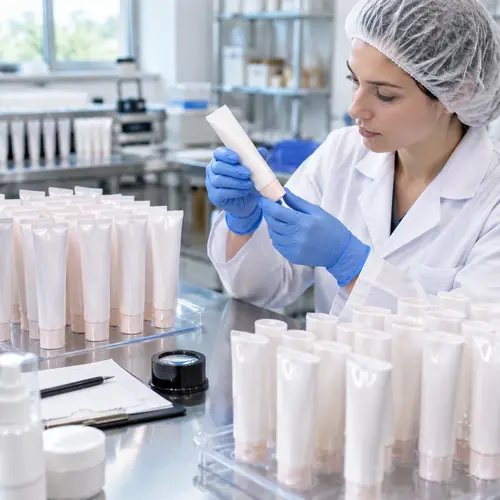 Depilatory cream tube leakage and packaging compatibility inspection