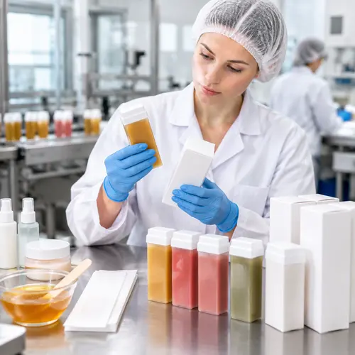 Quality inspection of roll-on wax cartridges and packaging