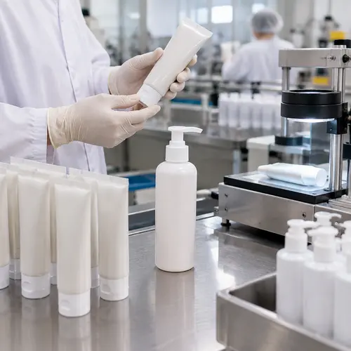 Depilatory cream packaging compatibility and leakage inspection
