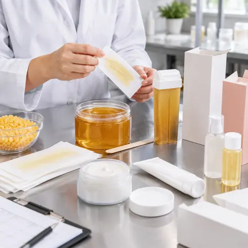 Wax strips sugar wax jar and roll-on wax cartridge packaging compatibility review