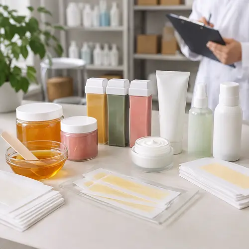 Hair removal product packaging options for private label MOQ planning