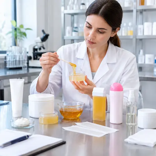 Depilatory cream and roll-on wax cartridge sample review for formula and packaging compatibility