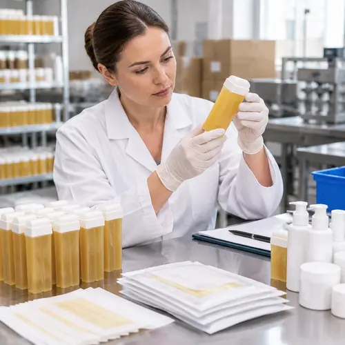 Quality-control inspection of roll-on wax cartridges and wax strip packaging