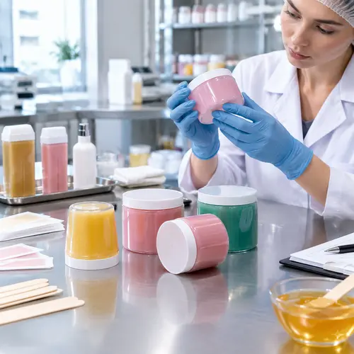 Sealed wax jar leakage and storage testing during quality inspection