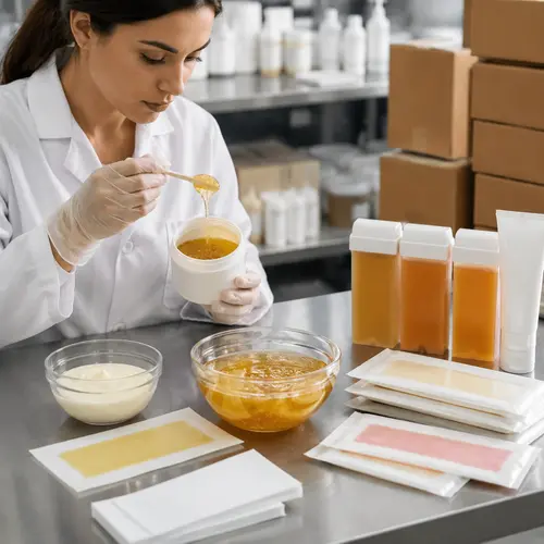 Hair-removal wax texture and roll-on cartridge leakage inspection during quality control