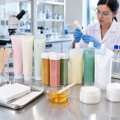Depilatory cream and aftercare packaging compatibility stability review