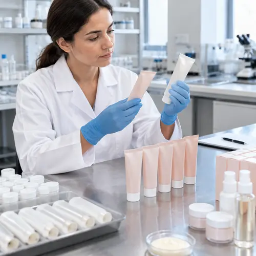 Depilatory cream sample review with final tube packaging components
