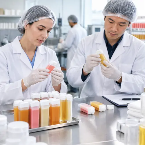 Roll-on wax cartridge leakage check during packaging inspection
