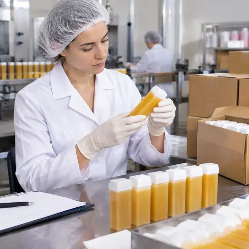 Roll-on wax cartridge leakage and packaging quality inspection