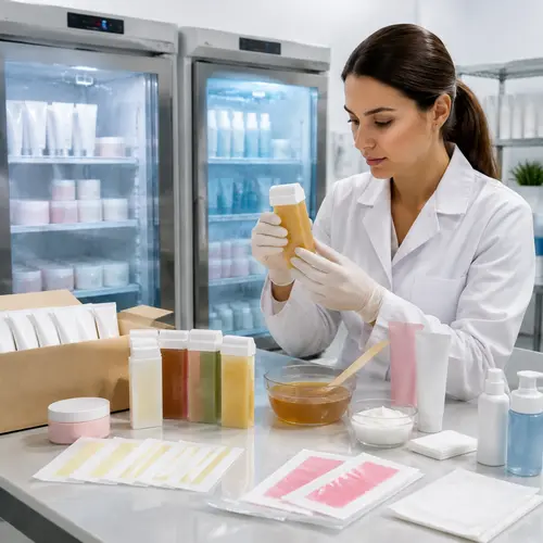 Hair removal product stability testing after heat and cold storage