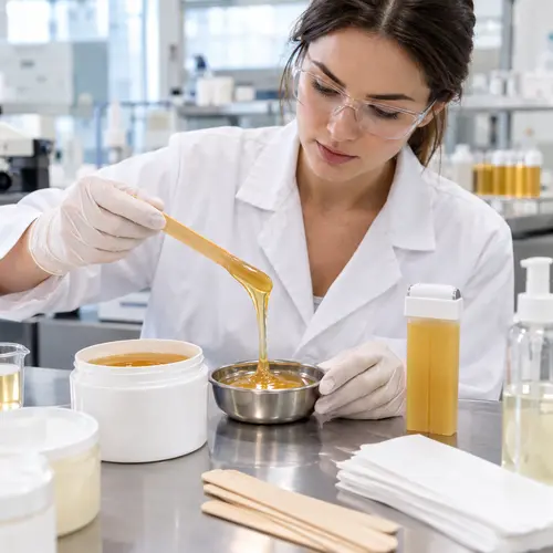 Warm wax texture and roll-on cartridge performance review in a cosmetic lab