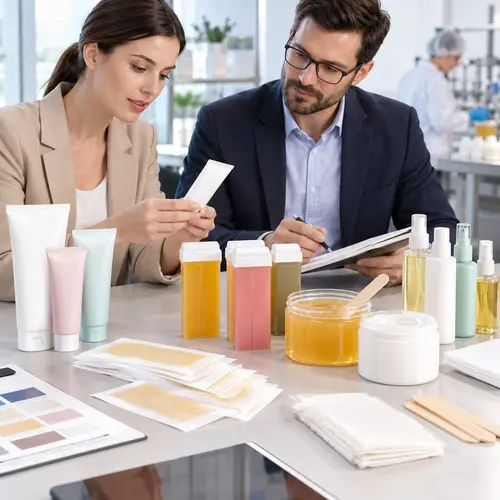 Regional hair removal assortment review with depilatory cream, wax strips, roll-on cartridges, and aftercare packaging