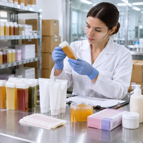 Quality-control inspection of hair-removal cartridges, cream tubes, and wax strip packaging