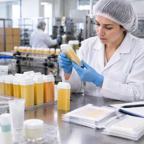 QC inspection of roll-on wax cartridges and wax strip packaging