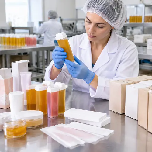 Quality control inspection of roll-on wax cartridges and wax strip packaging