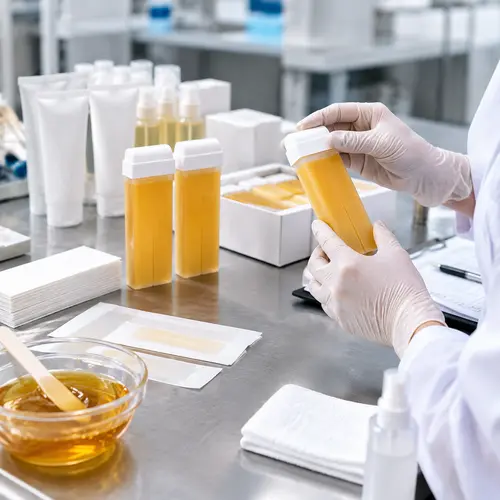 Roll-on wax cartridge leakage check and aftercare packaging inspection