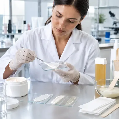 Depilatory cream sample texture and removal performance review