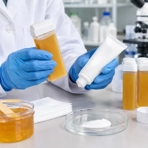 Roll-on wax cartridge and depilatory cream packaging compatibility inspection