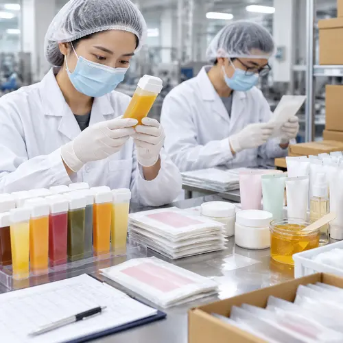 Quality-control inspection of roll-on wax cartridges and wax strip packaging for leakage