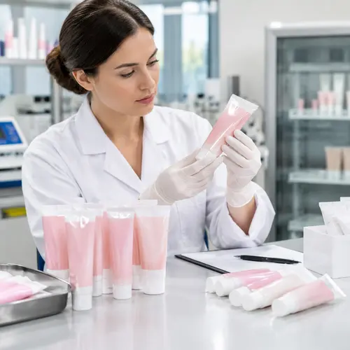 depilatory cream packaging compatibility and leakage inspection