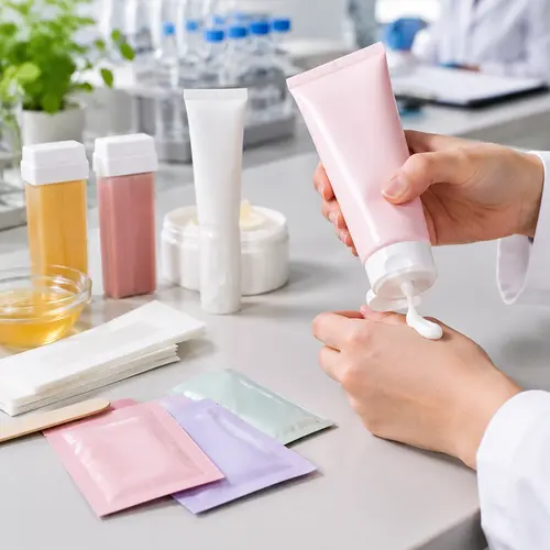 Depilatory cream sample review for summer private label hair removal products