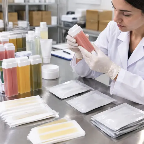 Quality inspection of roll-on wax cartridges and wax strip packaging for leakage and seal integrity